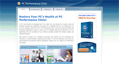 Desktop Screenshot of pcperformanceclinic.com